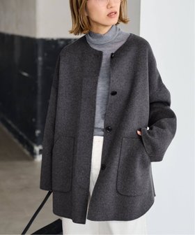 【フレームワーク/FRAMeWORK】の≪WEB限定追加≫ハミルトンリバークルーネックコート 2 人気、トレンドファッション・服の通販 founy(ファニー) ファッション Fashion レディースファッション Fashion for Women アウター Coat / Outerwear Collection コート・ロングコート・ピーコート Long Coats, Peacoats & More おすすめ Recommended / Our Picks タートル Turtleneck, Turtle Collar ボトム Bottoms, Lower Wear 人気 Popular, Best Seller |ID:prp329100004794193