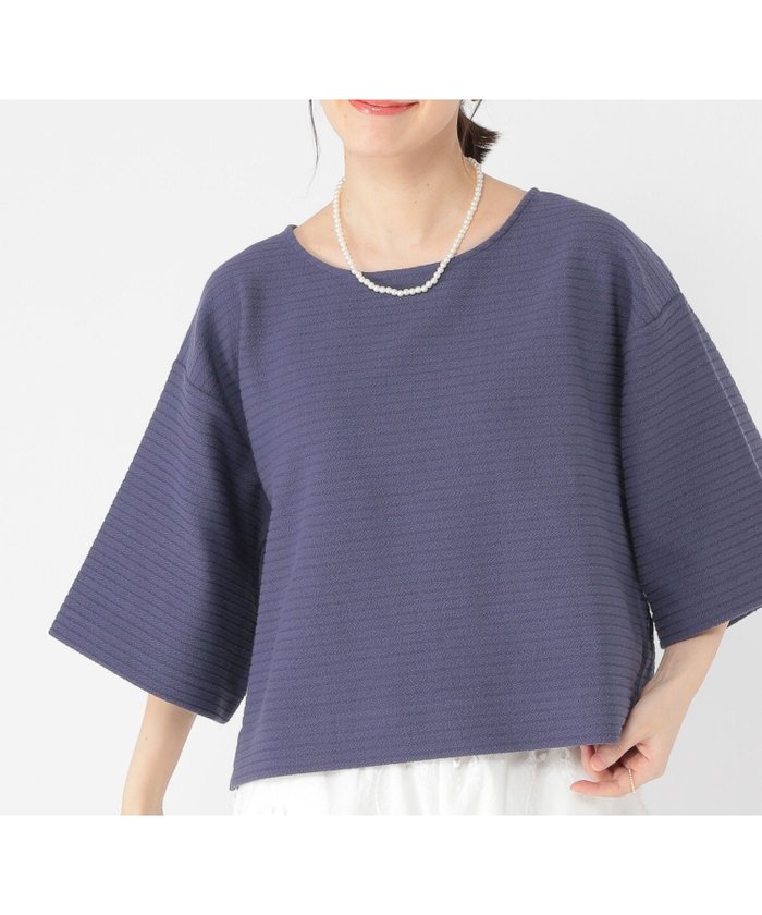 【スタディオ クリップ/studio CLIP】のサカリバサイドボタンプルオーバー インテリア・キッズ・メンズ・レディースファッション・服の通販 founy(ファニー) https://founy.com/ ファッション Fashion レディースファッション Fashion for Women トップス・カットソー Cut & Sew Tops カジュアルプルオーバー・ニットトップス Pullovers & Knit Tops / Casual Pullovers おすすめ Recommended / Our Picks シンプル Simple, Minimal ジャケット Jacket, Outerwear デニム Denim, Jeans Material ボックス Boxy, Box Shape ボーダー Border, Stripe レース Lace, Lace Fabric 無地 Plain, Solid Color |ID: prp329100004794197 ipo3291000000034785364