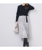 【インデックス/INDEX】のフラワープリーツドッキングニットワンピース【洗濯機OK】 人気、トレンドファッション・服の通販 founy(ファニー) ファッション Fashion レディースファッション Fashion for Women ワンピース Dresses ニットワンピース Knit Dresses エレガント 上品 Elegant スタイリッシュ Stylish, Fashionable ストレッチ Stretch, Stretchy Fabric スリット Slit, Slit Detail ドッキング Docking, Mixed Material フィット Fit, Slim Fit フラワー Flower, Floral プリーツ Pleats, Pleated ポケット Pocket, Pocket Detail リボン Ribbon, Bow 長袖 Long Sleeve, Full Sleeve thumbnail ネイビー|ID: prp329100004794198 ipo3291000000034928119