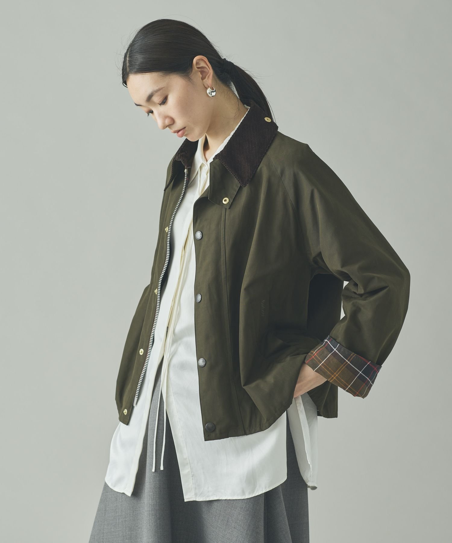 【カレンソロジー/Curensology】のBarbour Curensology Exclusive Jacket 人気、トレンドファッション・服の通販 founy(ファニー) 　ファッション　Fashion　レディースファッション　Fashion for Women　アウター　Coat / Outerwear Collection　レディースジャケット・軽アウター　Jackets　アウトドア　Outdoor Clothing　アクセサリー　Fashion Accessories　インナー　Innerwear　エレガント 上品　Elegant　ヴィンテージ　Vintage Style　春　Spring　ショート　Short, Short Length　シルバー　Silver, Metallic Silver　ジャケット　Jacket, Outerwear　スタンダード　Standard, Basic　スペシャル　Special, Limited Edition　定番　Standard, Basic Item　人気　Popular, Best Seller　ピーチ　Peach, Soft Touch　フィット　Fit, Slim Fit　別注　Limited Edition, Custom Order　ミックス　Mix, Mixed Style　ロング　Long, Long-Length　ロールアップ　Roll-Up, Cuffed Hem　ワイド　Wide, Wide Fit　A/W・秋冬　Autumn/Winter　 other-1|ID: prp329100004794199 ipo3291000000034785368