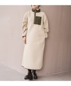 【コーエン/COEN】の【PARKNIK(パークニック)】ハーフスナップフリースワンピース BEIGE|ID: prp329100004794203 ipo3291000000035169281