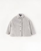 【トラディショナル ウェザーウェア/TWW / Traditional Weatherwear】のMALTON SHORT BUTTON THROUGH ECO FUR 人気、トレンドファッション・服の通販 founy(ファニー) ファッション Fashion レディースファッション Fashion for Women ショルダー Shoulder, Shoulder Strap スタンダード Standard, Basic デニム Denim, Jeans Material ドレス Dress, One-Piece ドロップ Drop Shoulder, Dropped Style フロント Front, Front Design ムートン Shearling, Mouton リュクス Luxury, Elegant, High-End, Chic 人気 Popular, Best Seller thumbnail スレートグレー|ID: prp329100004794207 ipo3291000000034785427