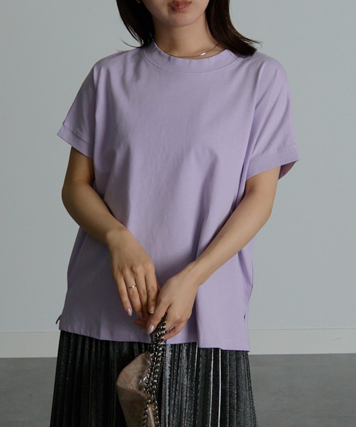 【ラナン/Ranan】のBC プチハイネックプルオーバー半袖 インテリア・キッズ・メンズ・レディースファッション・服の通販 founy(ファニー) ファッション Fashion レディースファッション Fashion for Women トップス・カットソー Cut & Sew Tops カジュアルプルオーバー・ニットトップス Pullovers & Knit Tops / Casual Pullovers ストライプ Stripe, Striped Pattern スリット Slit, Slit Detail スリーブ Sleeve, Long Sleeve / Short Sleeve デニム Denim, Jeans Material トレンド Trend, Trending Now ハイネック High Neck, Mock Neck フラット Flat, Flat Shoes フレンチ French, French Style ベーシック Basic, Essential 半袖 Short Sleeve, Half Sleeve モックネック Mock Neck, Short Turtleneck おすすめ Recommended / Our Picks 夏 Summer エレガント 上品 Elegant PU|ID: prp329100004794208 ipo3291000000034880370