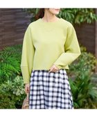 【アー ヴェー ヴェー/a.v.v】のクロップドフォルムプルオーバー 人気、トレンドファッション・服の通販 founy(ファニー) ファッション Fashion レディースファッション Fashion for Women トップス・カットソー Cut & Sew Tops カジュアルプルオーバー・ニットトップス Pullovers & Knit Tops / Casual Pullovers おすすめ Recommended / Our Picks インナー Innerwear クロップド Cropped, Short Length ショート Short, Short Length ボトム Bottoms, Lower Wear ワイド Wide, Wide Fit 再入荷 Restock / Back in Stock 春 Spring thumbnail ライムグリーン|ID: prp329100004794217 ipo3291000000034785478