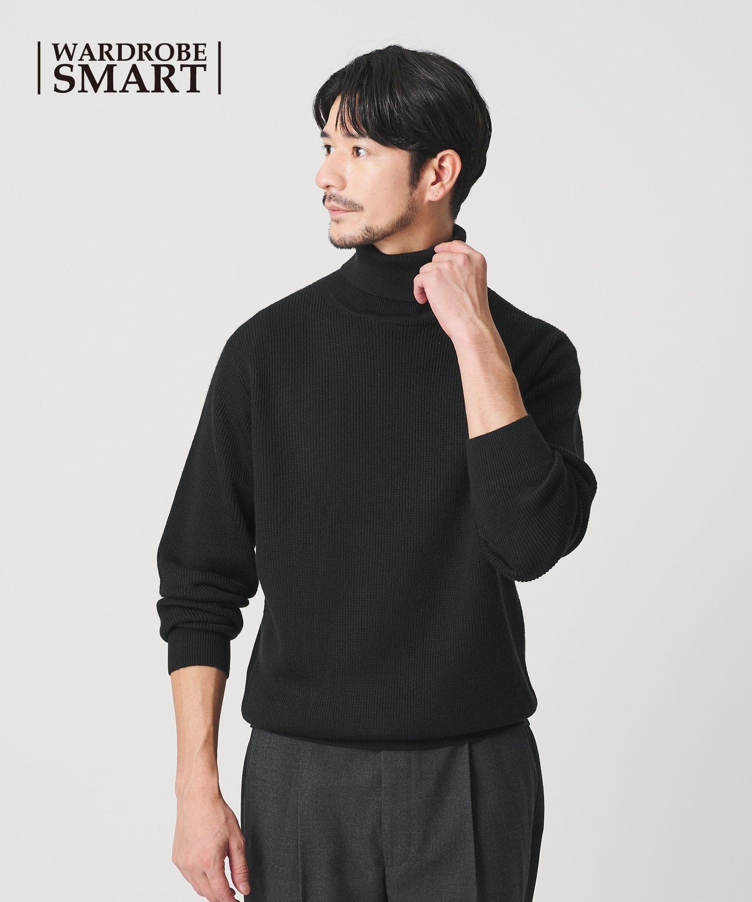 【ビューティ&ユース ユナイテッドアローズ/BEAUTY&YOUTH / UNITED ARROWS】の【WEB限定 WARDROBE SMART】マシーンウォッシャブル ウールミックス アゼ タートルネック インテリア・キッズ・メンズ・レディースファッション・服の通販 founy(ファニー) ファッション Fashion レディースファッション Fashion for Women トップス・カットソー Cut & Sew Tops タートルネック・ハイネックトップス Turtlenecks & High-Neck Tops アクリル Acrylic Material インナー Innerwear 畦 Ribbed Knit シンプル Simple, Minimal ジャケット Jacket, Outerwear スタンダード Standard, Basic スマート Smart, Elegant セーター Sweater, Knitwear タートルネック Turtleneck, High Neck チェスターコート Chester Coat, Long Coat トレンド Trend, Trending Now ファブリック Fabric, Textile ベーシック Basic, Essential ミックス Mix, Mixed Style ライダース Riders レギュラー Regular, Standard Fit 冬 Winter / This Winter クリスマス X'mas Christmas / X'mas ホリデーシーズン Holiday Season ギフト プレゼント Gift / Present ビジネス 仕事 通勤 Business / Work / Commuting BLACK|ID: prp329100004794239 ipo3291000000034785583