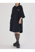 【ロデオクラウンズワイドボウル/RODEO CROWNS WIDE BOWL】のRCSロゴパーカーワンピース 人気、トレンドファッション・服の通販 founy(ファニー) ファッション Fashion レディースファッション Fashion for Women ワンピース Dresses おすすめ Recommended / Our Picks ショート Short, Short Length シンプル Simple, Minimal プリント Print, Printed Pattern レギンス Leggings, Stretch Pants thumbnail BLK|ID: prp329100004794240 ipo3291000000034881846