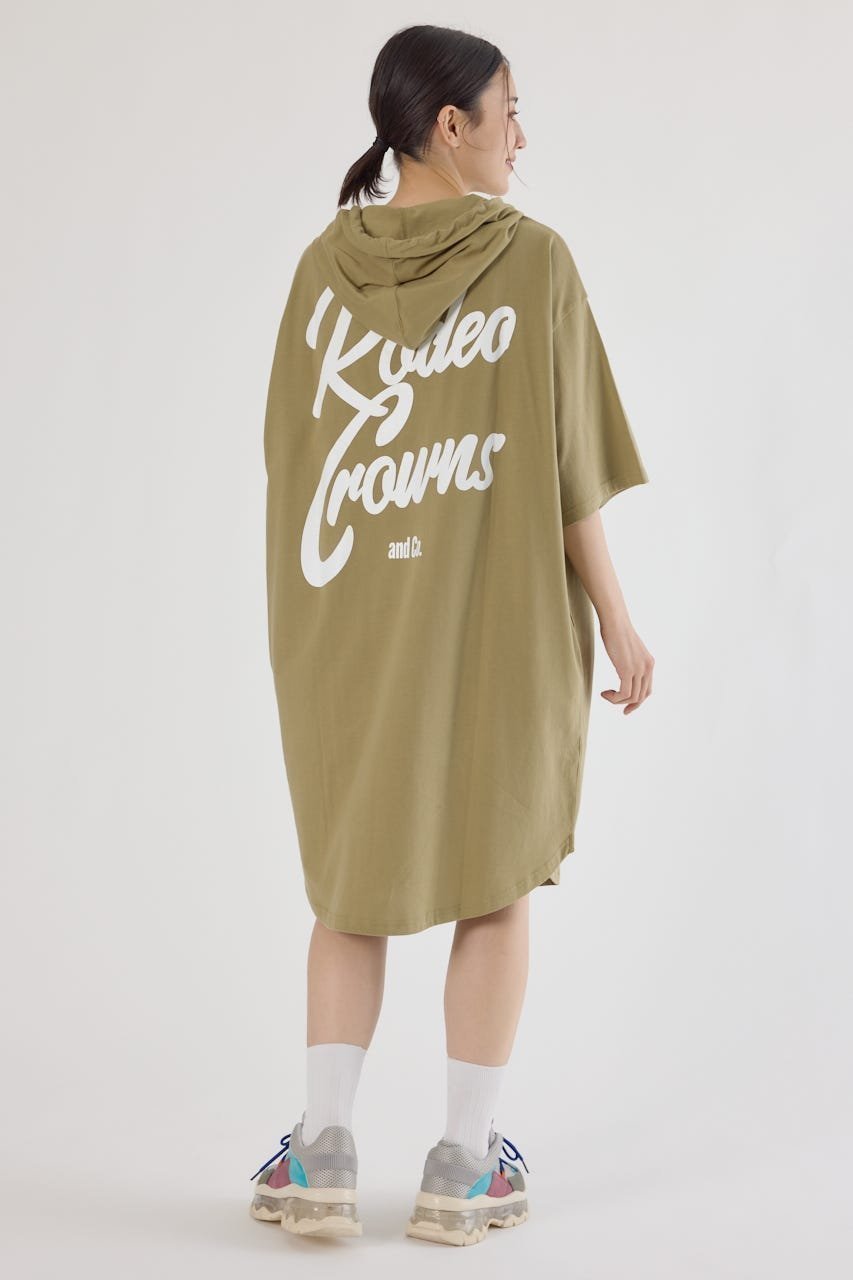 【ロデオクラウンズワイドボウル/RODEO CROWNS WIDE BOWL】のRCSロゴパーカーワンピース インテリア・キッズ・メンズ・レディースファッション・服の通販 founy(ファニー) ファッション Fashion レディースファッション Fashion for Women ワンピース Dresses おすすめ Recommended / Our Picks ショート Short, Short Length シンプル Simple, Minimal プリント Print, Printed Pattern レギンス Leggings, Stretch Pants KHA|ID: prp329100004794240 ipo3291000000034881848