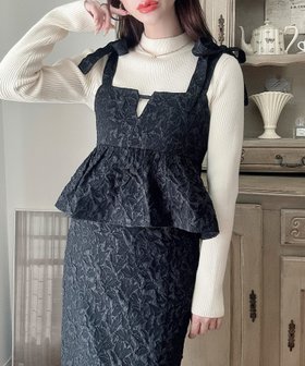 【ジュノア/JUNOAH】のMeiru 肩リボンキャミワンピース 人気、トレンドファッション・服の通販 founy(ファニー) ファッション Fashion レディースファッション Fashion for Women ワンピース Dresses キャミソールワンピース Camisole Dresses |ID:prp329100004794242