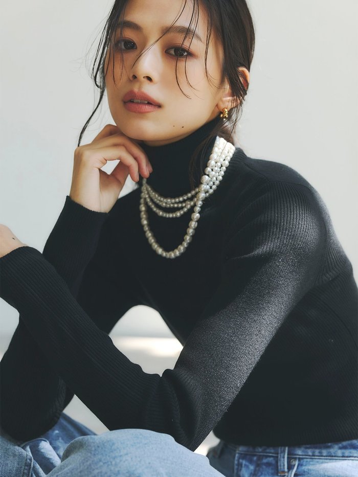 【アニュアンス/anuans】のシルクカシミアブレンドフィットリブタートルニット インテリア・キッズ・メンズ・レディースファッション・服の通販 founy(ファニー) https://founy.com/ ファッション Fashion レディースファッション Fashion for Women トップス・カットソー Cut & Sew Tops ニット Knit Tops & Sweaters タートルネック Turtleneck, High Neck フィット Fit, Slim Fit ベーシック Basic, Essential |ID: prp329100004794253 ipo3291000000034785657