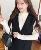 【モーメントプラス/moment+ / MEN】のフェイクリングウールVネックジャンパースカート 人気、トレンドファッション・服の通販 founy(ファニー) ファッション Fashion メンズファッション Fashion for Men インナー Innerwear ショート Short, Short Length シンプル Simple, Minimal トレンド Trend, Trending Now ベーシック Basic, Essential ポケット Pocket, Pocket Detail ロング Long, Long-Length A/W・秋冬 Autumn/Winter 再入荷 Restock / Back in Stock プチプライス・低価格 Affordable / Budget Price おすすめ Recommended / Our Picks エレガント 上品 Elegant thumbnail ブラック|ID: prp329100004794260 ipo3291000000034785712