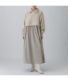 【レプシィム ローリーズファーム/LEPSIM LOWRYS FARM】のフリースドッキングワンピース 人気、トレンドファッション・服の通販 founy(ファニー) ファッション Fashion レディースファッション Fashion for Women ワンピース Dresses おすすめ Recommended / Our Picks タイツ Tights, Legwear ドッキング Docking, Mixed Material ロング Long, Long-Length thumbnail アイボリー08|ID: prp329100004794276 ipo3291000000034870329