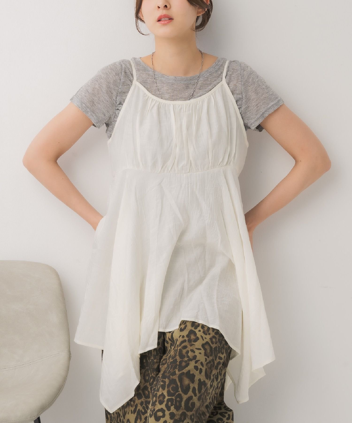 【レトロガール/RETRO GIRL】のイレヘムチュニックキャミOP インテリア・キッズ・メンズ・レディースファッション・服の通販 founy(ファニー) ファッション Fashion レディースファッション Fashion for Women トップス・カットソー Cut & Sew Tops キャミソール&ノースリーブ Camisoles & Sleeveless Tops ワンピース Dresses チュニック Tunic Tops & Dresses イレヘム Irregular Hemline シアー Sheer, See-Through タンク Tank Top, Sleeveless Top デニム Denim, Jeans Material トレンド Trend, Trending Now ビスチェ Bustier, Corset Top ベーシック Basic, Essential レース Lace, Lace Fabric ワンポイント One Point, Statement Accent エクリュ|ID: prp329100004794277 ipo3291000000034870896