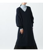 【スタディオ クリップ/studio CLIP】の《natural by clip》3ゲージアルパカタッチVネックワンピース 人気、トレンドファッション・服の通販 founy(ファニー) ファッション Fashion レディースファッション Fashion for Women ワンピース Dresses おすすめ Recommended / Our Picks インナー Innerwear ルーズ Loose, Oversized thumbnail ネイビー88|ID: prp329100004794281 ipo3291000000034785855