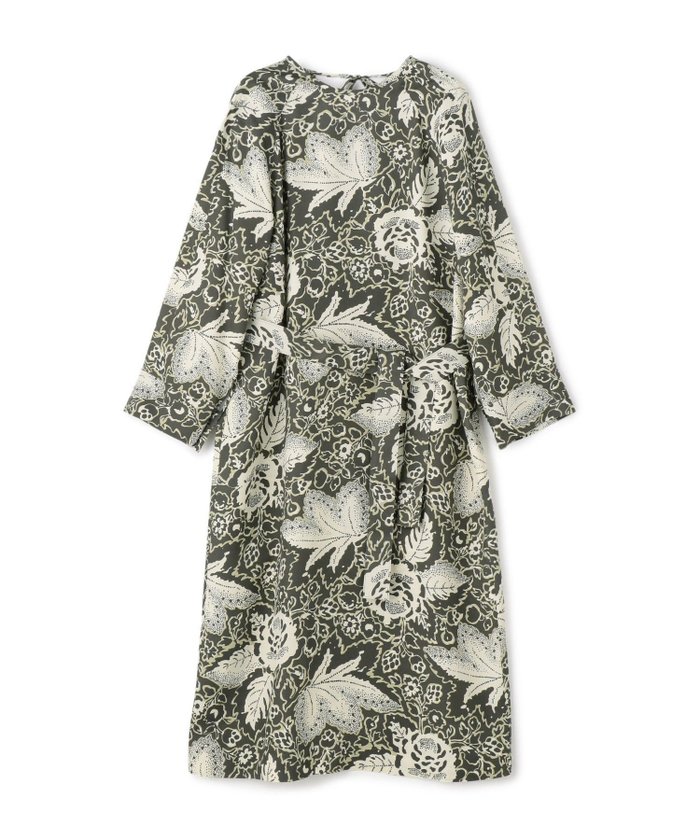 【トゥモローランド/TOMORROWLAND】のレーヨンプリント クルーネックワンピース インテリア・キッズ・メンズ・レディースファッション・服の通販 founy(ファニー) https://founy.com/ ファッション Fashion レディースファッション Fashion for Women ワンピース Dresses おすすめ Recommended / Our Picks とろみ Fluid, Flowy Fabric センター Center, Center Line バランス Balance, Style Balance プリント Print, Printed Pattern モノトーン Monotone, Black and White リゾート Resort, Vacation Style リラックス Relax, Relaxed Fit |ID: prp329100004794301 ipo3291000000034785961