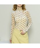 【メゾンスペシャル/MAISON SPECIAL】のベロアメッシュドットタートルトップ 人気、トレンドファッション・服の通販 founy(ファニー) ファッション Fashion レディースファッション Fashion for Women トップス・カットソー Cut & Sew Tops ベロアトップス Velour Tops / Velvet-Look Items インナー Innerwear シアー Sheer, See-Through スウェット / スエット Sweatshirt, Sweatwear スタイリッシュ Stylish, Fashionable タートルネック Turtleneck, High Neck バランス Balance, Style Balance ベロア Velour, Soft Velvet メッシュ Mesh, Net Fabric エレガント 上品 Elegant A/W・秋冬 Autumn/Winter 羽織 Haori, Light Jacket thumbnail MLT1|ID: prp329100004794302 ipo3291000000034785967
