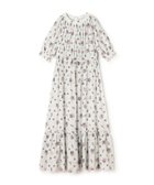 【トゥモローランド/TOMORROWLAND】のコットンジョーゼット シャーリングワンピース 12 ホワイト系|ID: prp329100004794303 ipo3291000000034785970