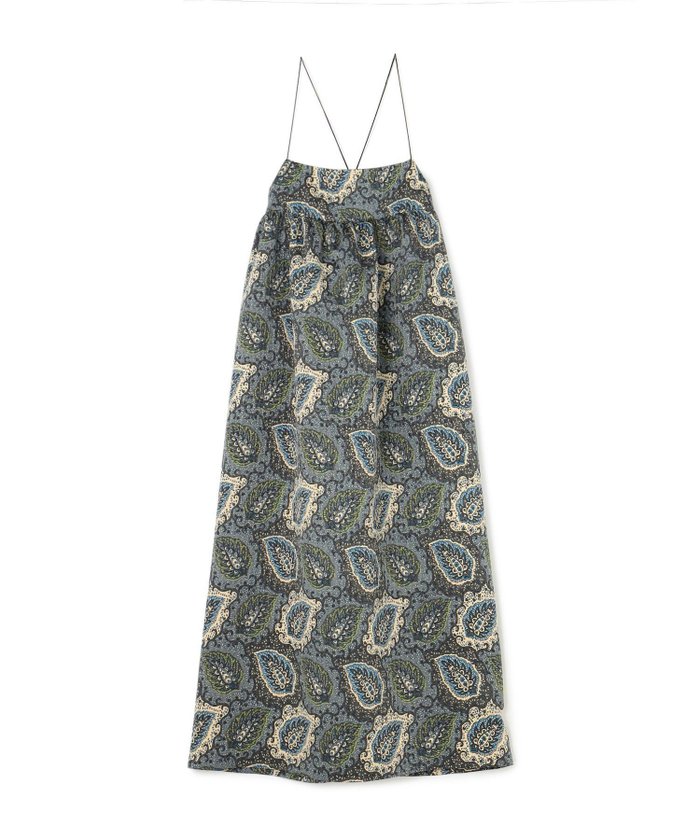 【トゥモローランド/TOMORROWLAND】のポリエステルプリント キャミソールワンピース インテリア・キッズ・メンズ・レディースファッション・服の通販 founy(ファニー) https://founy.com/ ファッション Fashion レディースファッション Fashion for Women ワンピース Dresses インナー Innerwear キャミソール Camisole, Spaghetti Strap Top ギャザー Gathered, Ruffled フェミニン Feminine, Girly フォルム Silhouette, Form プリント Print, Printed Pattern ラップ Wrap, Wrap Design リーフ Leaf, Botanical Leaf |ID: prp329100004794307 ipo3291000000034785988