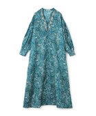 【トゥモローランド/TOMORROWLAND】のポリエステルプリントビジュー マキシワンピース 52 ライトグリーン系|ID: prp329100004794311 ipo3291000000034786010