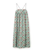 【トゥモローランド/TOMORROWLAND】のポリエステルサテンプリント ボリュームギャザーキャミワンピース 54 グリーン系|ID: prp329100004794312 ipo3291000000034786015