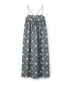 【トゥモローランド/TOMORROWLAND】のポリエステルサテンプリント ボリュームギャザーキャミワンピース 18 ブラック系|ID: prp329100004794312 ipo3291000000034786017