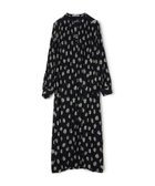 【トゥモローランド/TOMORROWLAND】のポリエステルプリント プリーツワンピース 18 ブラック系|ID: prp329100004794313 ipo3291000000034786027