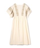 【トゥモローランド/TOMORROWLAND】のコットンエンブロイダリー ボリュームスリーブワンピース 42 ライトベージュ系|ID: prp329100004794319 ipo3291000000034786048