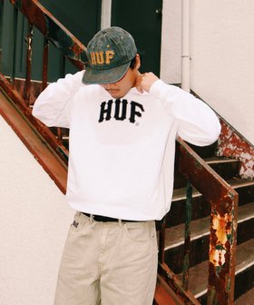 【ハフ/HUF】のARCH DRAWCORD CREW / HUF ハフ ドローコード カットソー 人気、トレンドファッション・服の通販 founy(ファニー) ファッション Fashion レディースファッション Fashion for Women トップス・カットソー Cut & Sew Tops カットソー・ベーシックTシャツ Cut-and-Sewn Tops / Stretch Tees & Basics カットソー Cut and Sewn Top グラフィック Graphic, Graphic Design シンプル Simple, Minimal ドローコード Drawcord, Drawstring Cord フロント Front, Front Design プリーツ Pleats, Pleated ベスト Vest, Waistcoat リバーシブル Reversible, Two-Sided 切替 Switching, Contrast Panel 定番 Standard, Basic Item |ID:prp329100004794327