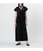 【ユナイテッドアローズ/UNITED ARROWS】のASTRAET フロントタック Vネックワンピース 人気、トレンドファッション・服の通販 founy(ファニー) ファッション Fashion レディースファッション Fashion for Women ワンピース Dresses シンプル Simple, Minimal スリーブ Sleeve, Long Sleeve / Short Sleeve デニム Denim, Jeans Material ドレープ Drape, Draping Fabric フレンチ French, French Style フロント Front, Front Design アウトレット Outlet / Clearance エレガント 上品 Elegant thumbnail BLACK|ID: prp329100004794342 ipo3291000000034844471