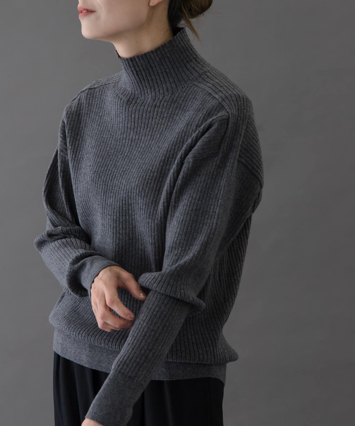 【アーバンリサーチ ドアーズ/URBAN RESEARCH DOORS】のFORK SPOON ワイドリブハイネックニット 人気、トレンドファッション・服の通販 founy(ファニー) ファッション Fashion レディースファッション Fashion for Women トップス・カットソー Cut & Sew Tops ニット Knit Tops & Sweaters 2025年 2025 2025-2026秋冬・A/W Autumn/Winter 2025–26 AW25–26 冬 Winter / This Winter ベーシック Basic, Essential A/W・秋冬 Autumn/Winter 羽織 Haori, Light Jacket other-1|ID: prp329100004794346 ipo3291000000034786167