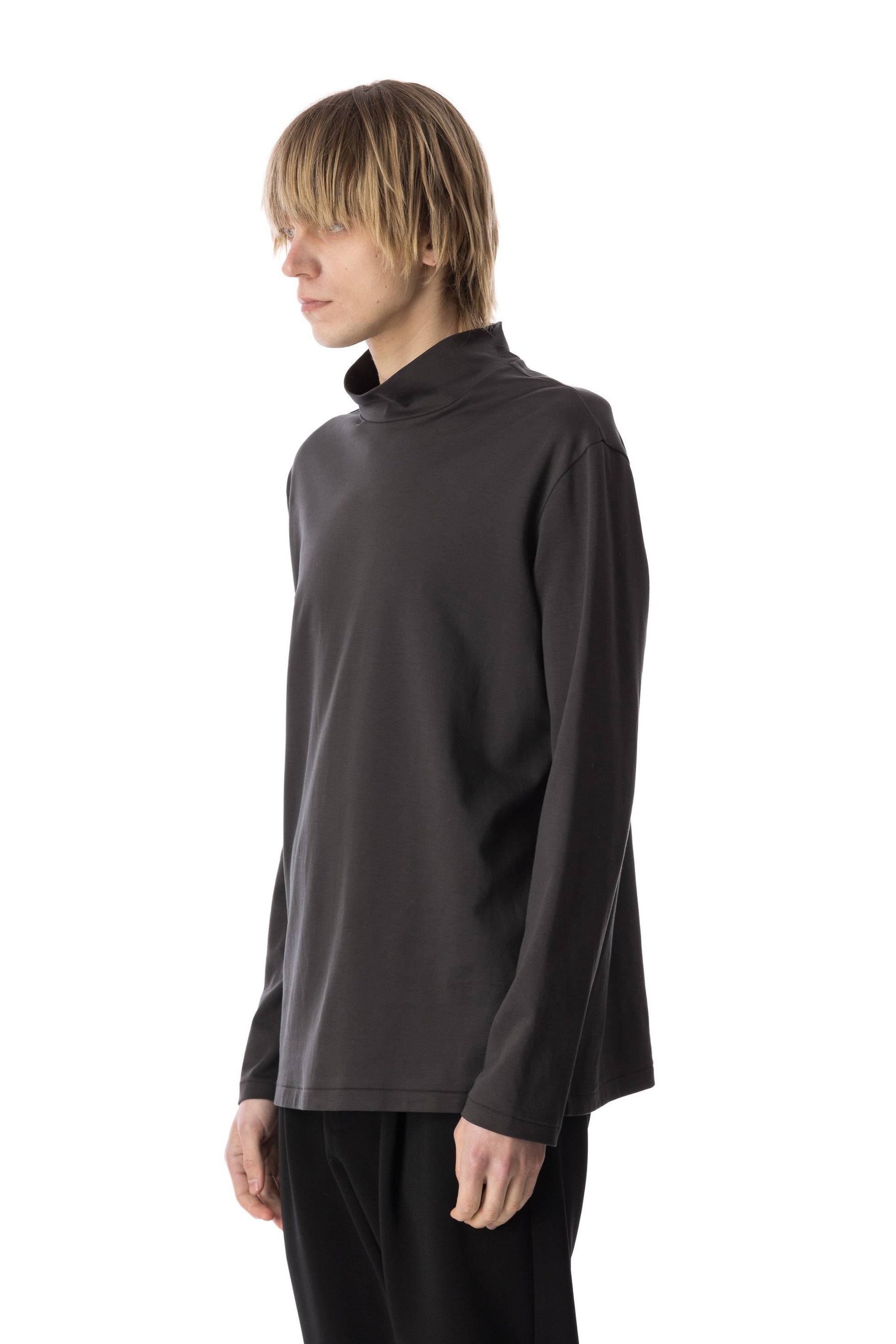 【アタッチメント/ATTACHMENT / MEN】のコットンダブルフェイス ハイネックカットソー インテリア・キッズ・メンズ・レディースファッション・服の通販 founy(ファニー) ファッション Fashion メンズファッション Fashion for Men トップス・カットソー Cut & Sew Tops D.GRAY|ID: prp329100004794349 ipo3291000000034786188