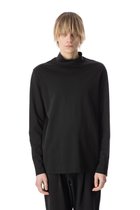 【アタッチメント/ATTACHMENT / MEN】のコットンダブルフェイス ハイネックカットソー BLACK|ID: prp329100004794349 ipo3291000000034786191