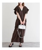 【ルディックパーク/LUDIC PARK】のピーチ起毛シャーリングサロペット 人気、トレンドファッション・服の通販 founy(ファニー) ファッション Fashion レディースファッション Fashion for Women ワンピース Dresses サロペット&オールインワン Dungarees & Jumpsuit Styles インナー Innerwear ガーリー Girly, Feminine Style サロペット Overalls, Salopette サンダル Sandals, Summer Shoes シャーリング Shirring, Ruched なめらか Smooth, Silky Texture ピーチ Peach, Soft Touch ポケット Pocket, Pocket Detail リボン Ribbon, Bow ワイド Wide, Wide Fit おすすめ Recommended / Our Picks thumbnail 濃茶|ID: prp329100004794366 ipo3291000000035178424