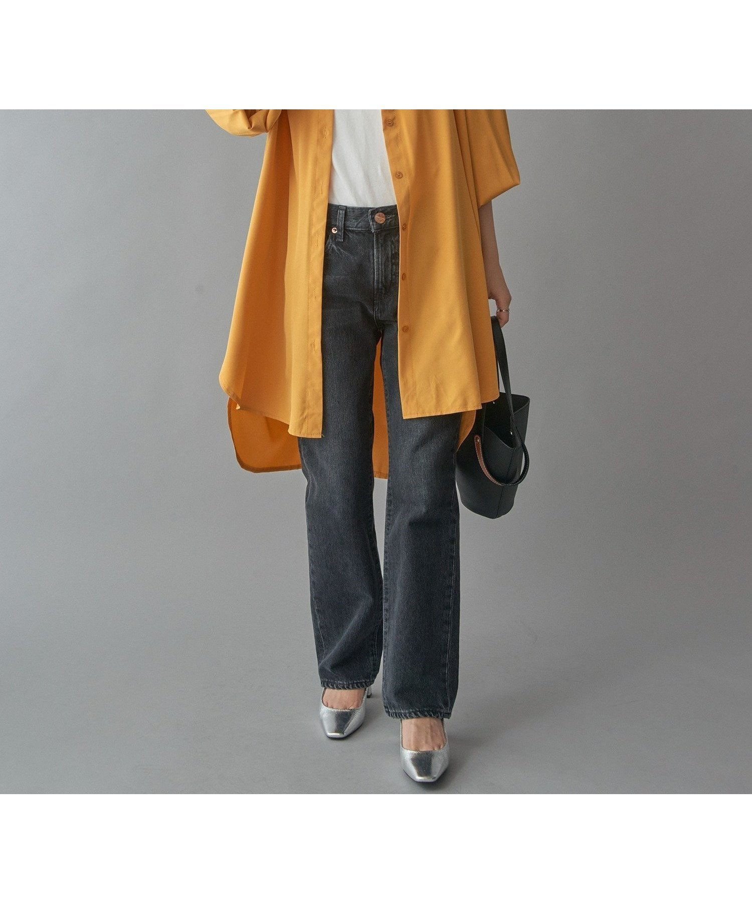 【セットアップセブン/SETUP7】のSETUP7/ミディアム丈シャツワンピース KNF インテリア・キッズ・メンズ・レディースファッション・服の通販 founy(ファニー) 　ファッション　Fashion　レディースファッション　Fashion for Women　ワンピース　Dresses　シャツワンピース / 1枚で着映えコーデ　Shirt Dresses　アンダー　Underwear Essentials　インナー　Innerwear　スタンド　Stand Collar, Upright Stand　スポーツ　Sports, Activewear　スリット　Slit, Slit Detail　セットアップ　Set-Up, Coordinated Outfit　デニム　Denim, Jeans Material　長袖　Long Sleeve, Full Sleeve　ハイネック　High Neck, Mock Neck　ミックス　Mix, Mixed Style　リラックス　Relax, Relaxed Fit　ワーク　Workwear, Utility Style　再入荷　Restock / Back in Stock　YLW|ID: prp329100004794373 ipo3291000000034786306