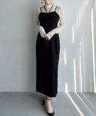 【ジュノア/JUNOAH】のMeiru ギャザーデザインIラインキャミワンピース(薄手) 人気、トレンドファッション・服の通販 founy(ファニー) ファッション Fashion レディースファッション Fashion for Women ワンピース Dresses キャミソールワンピース Camisole Dresses ギャザー Gathered, Ruffled thumbnail ブラック|ID: prp329100004794377 ipo3291000000034870359