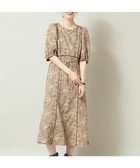 【イッツデモ/ITS' DEMO】の【薄手/後ろウエストシャーリング/手洗い可】ツイード調プリントワンピ 人気、トレンドファッション・服の通販 founy(ファニー) ファッション Fashion レディースファッション Fashion for Women ワンピース Dresses クラシカル Classical, Vintage-Inspired シャーリング Shirring, Ruched スマート Smart, Elegant ツイード Twill, Twill Weave フィット Fit, Slim Fit フラット Flat, Flat Shoes プリント Print, Printed Pattern リボン Ribbon, Bow エレガント 上品 Elegant 秋 Autumn thumbnail ベージュ|ID: prp329100004794403 ipo3291000000034844768