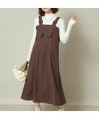 【イッツデモ/ITS' DEMO】の【手洗い可】ショルダーベルトジャンスカ ブラウン|ID: prp329100004794408 ipo3291000000034844803