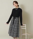 【イッツデモ/ITS' DEMO】の【手洗い可】ツイード調ニットワンピ 人気、トレンドファッション・服の通販 founy(ファニー) ファッション Fashion レディースファッション Fashion for Women ワンピース Dresses ニットワンピース Knit Dresses クラシカル Classical, Vintage-Inspired コンパクト Compact, Small Size スマート Smart, Elegant スリット Slit, Slit Detail ツイード Twill, Twill Weave パール Pearl, Pearl Accent フィット Fit, Slim Fit ポケット Pocket, Pocket Detail A/W・秋冬 Autumn/Winter thumbnail ブラック|ID: prp329100004794411 ipo3291000000034786506