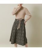【イッツデモ/ITS' DEMO】の【手洗い可】ツイード調ニットワンピ 人気、トレンドファッション・服の通販 founy(ファニー) ファッション Fashion レディースファッション Fashion for Women ワンピース Dresses ニットワンピース Knit Dresses クラシカル Classical, Vintage-Inspired コンパクト Compact, Small Size スマート Smart, Elegant スリット Slit, Slit Detail ツイード Twill, Twill Weave パール Pearl, Pearl Accent フィット Fit, Slim Fit ポケット Pocket, Pocket Detail A/W・秋冬 Autumn/Winter thumbnail ベージュ|ID: prp329100004794411 ipo3291000000034786507