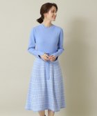 【イッツデモ/ITS' DEMO】の【手洗い可】ツイード調ニットワンピ 人気、トレンドファッション・服の通販 founy(ファニー) ファッション Fashion レディースファッション Fashion for Women ワンピース Dresses ニットワンピース Knit Dresses クラシカル Classical, Vintage-Inspired コンパクト Compact, Small Size スマート Smart, Elegant スリット Slit, Slit Detail ツイード Twill, Twill Weave パール Pearl, Pearl Accent フィット Fit, Slim Fit ポケット Pocket, Pocket Detail A/W・秋冬 Autumn/Winter thumbnail サックスブルー|ID: prp329100004794411 ipo3291000000034786508