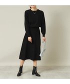 【イッツデモ/ITS' DEMO】の【ウエストゴム/手洗い可】クルーネックニットセットアップ 人気、トレンドファッション・服の通販 founy(ファニー) ファッション Fashion レディースファッション Fashion for Women トップス・カットソー Cut & Sew Tops ニット Knit Tops & Sweaters おすすめ Recommended / Our Picks スマート Smart, Elegant セットアップ Set-Up, Coordinated Outfit フレア Flare, Flared ベーシック Basic, Essential ポケット Pocket, Pocket Detail thumbnail ブラック|ID: prp329100004794414 ipo3291000000034786519