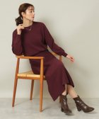 【イッツデモ/ITS' DEMO】の【ウエストゴム/手洗い可】クルーネックニットセットアップ 人気、トレンドファッション・服の通販 founy(ファニー) ファッション Fashion レディースファッション Fashion for Women トップス・カットソー Cut & Sew Tops ニット Knit Tops & Sweaters おすすめ Recommended / Our Picks スマート Smart, Elegant セットアップ Set-Up, Coordinated Outfit フレア Flare, Flared ベーシック Basic, Essential ポケット Pocket, Pocket Detail thumbnail ボルドー|ID: prp329100004794414 ipo3291000000034786521