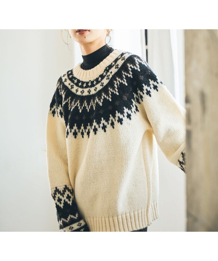 【スタディオ クリップ/studio CLIP】の5ゲージダブルフロントフェアアイルニットカーディガン インテリア・キッズ・メンズ・レディースファッション・服の通販 founy(ファニー) https://founy.com/ ファッション Fashion レディースファッション Fashion for Women トップス・カットソー Cut & Sew Tops ニット Knit Tops & Sweaters カーディガン・羽織り Layered Style Cardigans おすすめ Recommended / Our Picks カットソー Cut and Sewn Top カーディガン Cardigan, Knitwear クラシカル Classical, Vintage-Inspired シアー Sheer, See-Through ストレート Straight, Straight Cut トレンド Trend, Trending Now |ID: prp329100004794433 ipo3291000000034786610