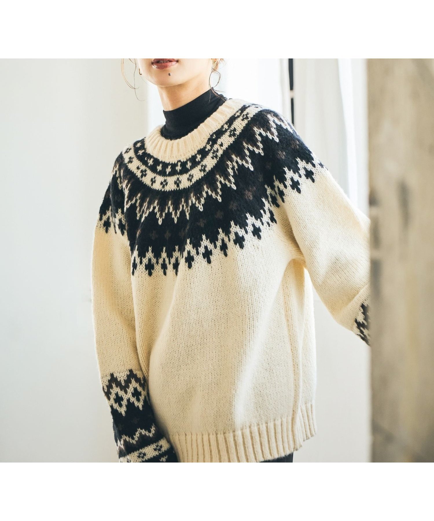 【スタディオ クリップ/studio CLIP】の5ゲージダブルフロントフェアアイルニットカーディガン 人気、トレンドファッション・服の通販 founy(ファニー) 　ファッション　Fashion　レディースファッション　Fashion for Women　トップス・カットソー　Cut & Sew Tops　ニット　Knit Tops & Sweaters　カーディガン・羽織り　Layered Style Cardigans　おすすめ　Recommended / Our Picks　カットソー　Cut and Sewn Top　カーディガン　Cardigan, Knitwear　クラシカル　Classical, Vintage-Inspired　シアー　Sheer, See-Through　ストレート　Straight, Straight Cut　トレンド　Trend, Trending Now　 other-1|ID: prp329100004794433 ipo3291000000034786610