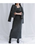 【アニュアンス/anuans】のカシミヤブレンドキャミソールニットワンピース GREY|ID: prp329100004794439 ipo3291000000034786650