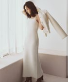 【アニュアンス/anuans】のカシミヤブレンドキャミソールニットワンピース IVORY|ID: prp329100004794439 ipo3291000000034786651