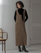 【リエディ/Re:EDIT】のベロアディープUネックナローワンピース 人気、トレンドファッション・服の通販 founy(ファニー) ファッション Fashion レディースファッション Fashion for Women ワンピース Dresses おすすめ Recommended / Our Picks インナー Innerwear ウェーブ Wavy Pattern カットソー Cut and Sewn Top コンパクト Compact, Small Size シンプル Simple, Minimal トレンド Trend, Trending Now バランス Balance, Style Balance フォルム Silhouette, Form ベロア Velour, Soft Velvet ロング Long, Long-Length エレガント 上品 Elegant thumbnail モカ|ID: prp329100004794443 ipo3291000000034786683