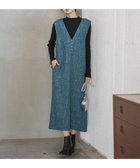 【ドロワット ロートレアモン/Droite Lautreamont】のツィードVネックジャンスカワンピース 人気、トレンドファッション・服の通販 founy(ファニー) ファッション Fashion レディースファッション Fashion for Women ワンピース Dresses 2025年 2025 2025-2026秋冬・A/W Autumn/Winter 2025–26 AW25–26 インナー Innerwear タートル Turtleneck, Turtle Collar ツイード/ツィード Choker, Choker Necklace ツイード Twill, Twill Weave トレンド Trend, Trending Now ネップ Nepp, Slub Yarn フェミニン Feminine, Girly 冬 Winter / This Winter A/W・秋冬 Autumn/Winter 長袖 Long Sleeve, Full Sleeve thumbnail ブルー|ID: prp329100004794458 ipo3291000000034844729