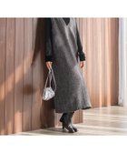 【ドロワット ロートレアモン/Droite Lautreamont】のツィードVネックジャンスカワンピース 人気、トレンドファッション・服の通販 founy(ファニー) ファッション Fashion レディースファッション Fashion for Women ワンピース Dresses 2025年 2025 2025-2026秋冬・A/W Autumn/Winter 2025–26 AW25–26 インナー Innerwear タートル Turtleneck, Turtle Collar ツイード/ツィード Choker, Choker Necklace ツイード Twill, Twill Weave トレンド Trend, Trending Now ネップ Nepp, Slub Yarn フェミニン Feminine, Girly 冬 Winter / This Winter A/W・秋冬 Autumn/Winter 長袖 Long Sleeve, Full Sleeve thumbnail ブラック|ID: prp329100004794458 ipo3291000000034844730