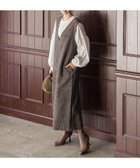 【ドロワット ロートレアモン/Droite Lautreamont】のツィードVネックジャンスカワンピース 人気、トレンドファッション・服の通販 founy(ファニー) ファッション Fashion レディースファッション Fashion for Women ワンピース Dresses 2025年 2025 2025-2026秋冬・A/W Autumn/Winter 2025–26 AW25–26 インナー Innerwear タートル Turtleneck, Turtle Collar ツイード/ツィード Choker, Choker Necklace ツイード Twill, Twill Weave トレンド Trend, Trending Now ネップ Nepp, Slub Yarn フェミニン Feminine, Girly 冬 Winter / This Winter A/W・秋冬 Autumn/Winter 長袖 Long Sleeve, Full Sleeve thumbnail ブラウン|ID: prp329100004794458 ipo3291000000034844733