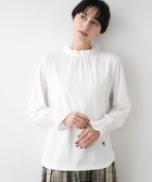 【デッサン/Dessin】の【選べる首元デザイン/洗える】ネックフリルロングカットソー 人気、トレンドファッション・服の通販 founy(ファニー) ファッション Fashion レディースファッション Fashion for Women トップス・カットソー Cut & Sew Tops カットソー・ベーシックTシャツ Cut-and-Sewn Tops / Stretch Tees & Basics インナー Innerwear カーディガン Cardigan, Knitwear ジャケット Jacket, Outerwear スマート Smart, Elegant デニム Denim, Jeans Material フリル Frill, Ruffle ベスト Vest, Waistcoat 洗える Machine Washable A/W・秋冬 Autumn/Winter thumbnail ホワイト|ID: prp329100004794459 ipo3291000000034878465